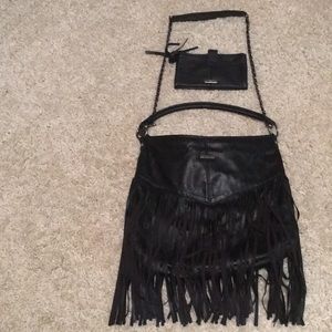 Miss me fringe purse & wallet